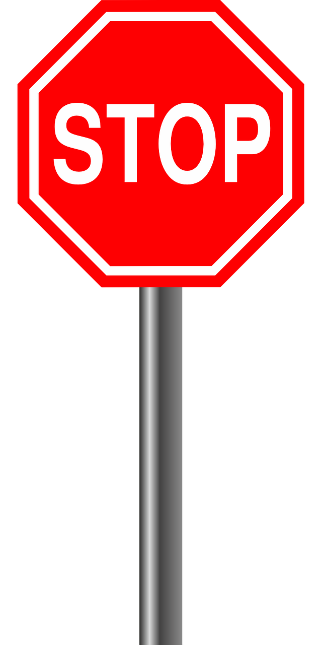 stop, alloy, sign